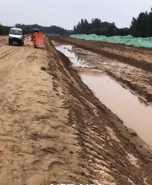 德州临邑县河道降水